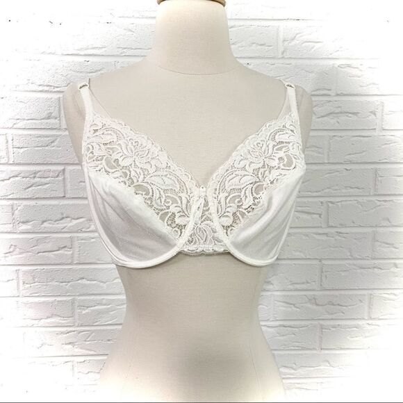 Wacoal Lace Satin 85192 Bra Size 36D - Picture 1 of 4